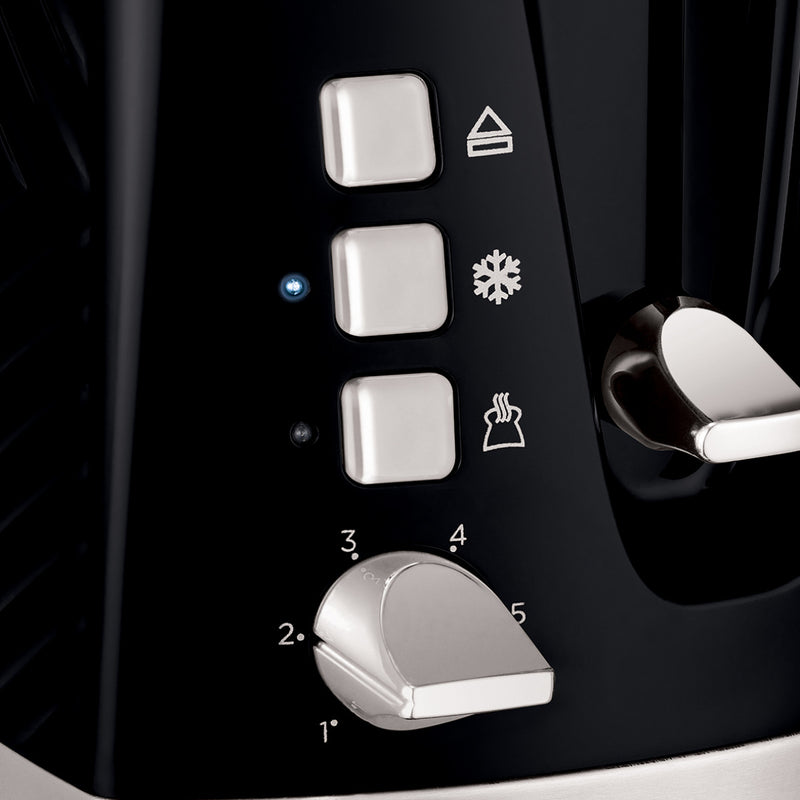 RUSSELL HOBBS Toaster 26390-56 Groove  2S schwarz