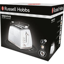 Russell Hobbs Toaster 26391-56 Groove 2S Weiss