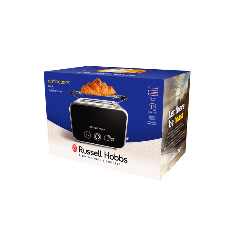 RUSSELL HOBBS Toaster 26430-56 Distinctions 2S schwarz