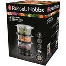 RUSSELL HOBBS Dampfgarer 26530-56 Matte Black Compact