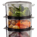 RUSSELL HOBBS Dampfgarer 26530-56 Matte Black Compact