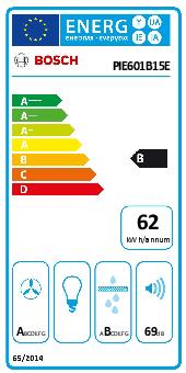 BOSCH Kochfeld mit integriertem Abzug Serie 4, Induktions Kochfeld mit integriertem Dunstabzug, 60 cm, flächenbündig