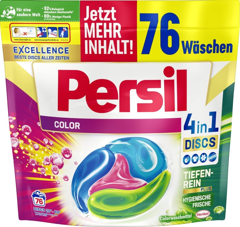 Persil Discs Color 76Wl 1.292kg