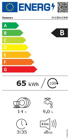 SIEMENS Geschirrspüler iQ300, Freistehender Geschirrspüler, weiss