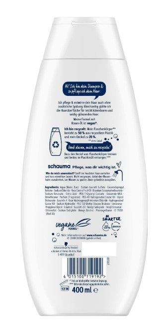 Schauma Shampoo Seiden Kamm Rosen Öl 400ml