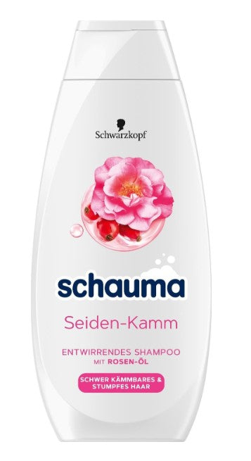 Schauma Shampoo Seiden Kamm Rosen Öl 400ml