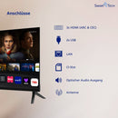 Smart Tech TV 24HH01V, 24 Zoll, HD, Smart TV