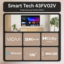 Smart Tech TV 43FV02V