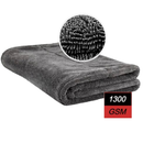 SPC TUCH Microfibre 60 x 90cm 1300 GSM 90 ° Lavable / qualité professionnelle, gris