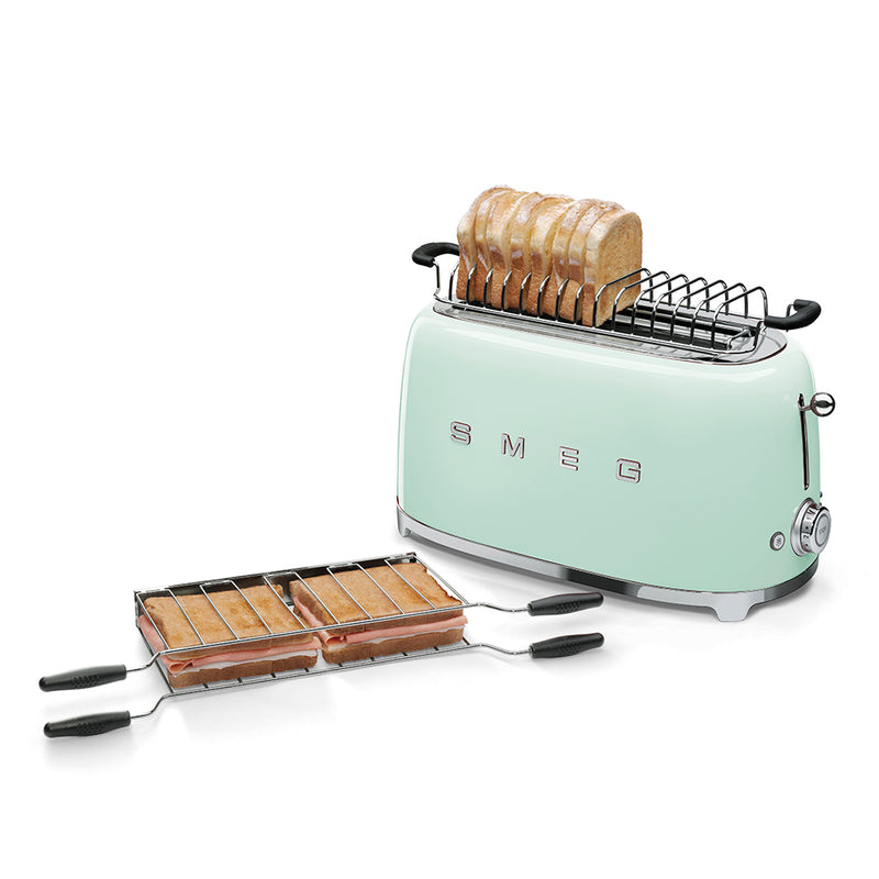 Smeg Toaster 4 Scheiben, 50`s Style TSF02PGEU