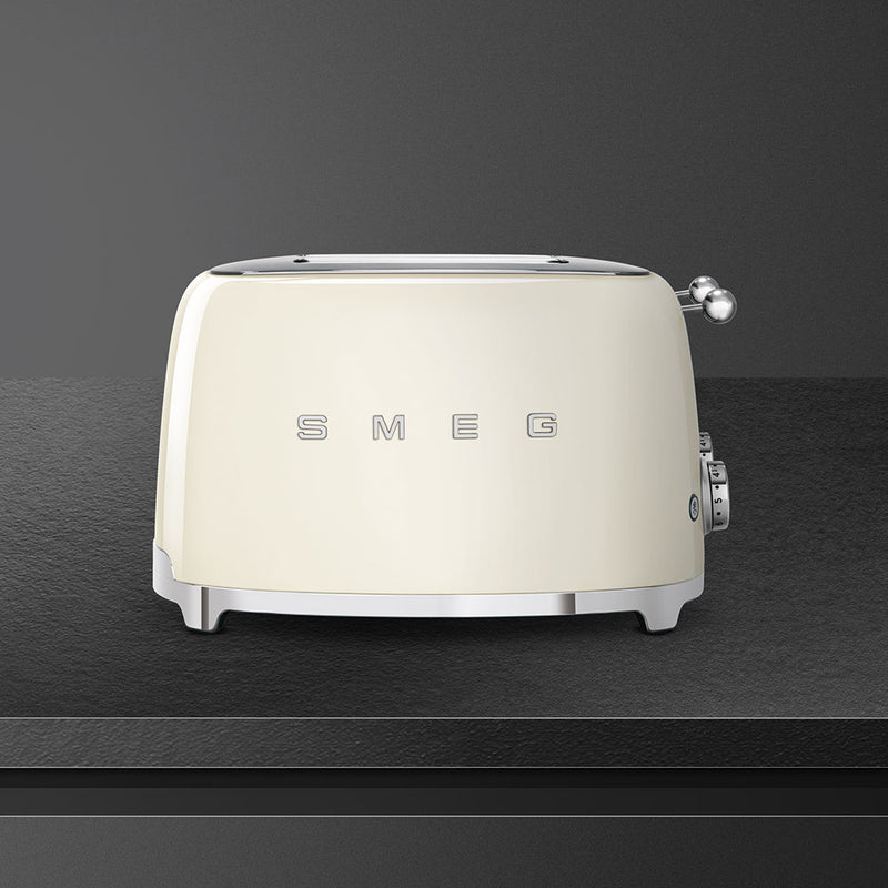 Smeg Toaster 4 Scheiben, 50`s Style TSF03CREU