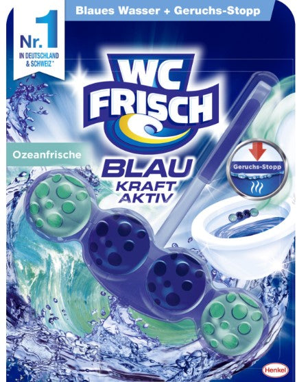 WC Frisch WC-Duftspüler Kraft Aktiv 4x50g Ozean Frisch