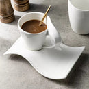 Plats de solutions de spa et couverts exclusifs tasse de café Firenze 4er
