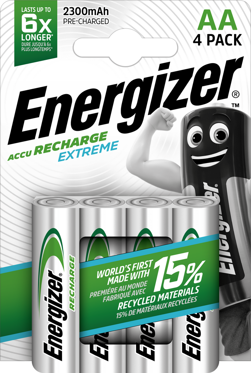 Energizer Extreme AA 2300mAh BP4 Batterie Extreme AA 2300mAh BP4