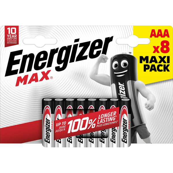 Energizer Max AAA (LR03/E92)  BP-8 Max AAA (LR03/E92)  BP-8