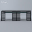 Spa Solutions Sky Pergola SkyMax Ultra Aluminium Pergola LED 4m x 8m motorisiert