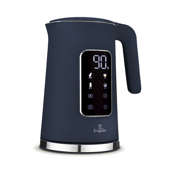 Berlinger Haus Wasserkocher Haus 1.7L mit Digitalanzeige matt blue Deep Sea Collection