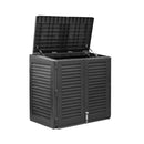 WeberGarden Gartenmöbel Maxibox mit 2 Türen 117x74xH110cm anthrazit