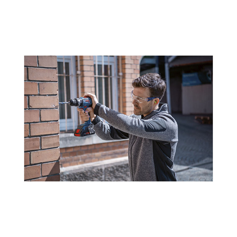 Bosch Professional Couplants GSB 18V-90 C cordless punch drilling screwdriver in L-Boxx 136