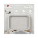 Berlinger Haus Küchenbedarf Haus länglicher Bräter mit Deckel matt cream Sahara Collection