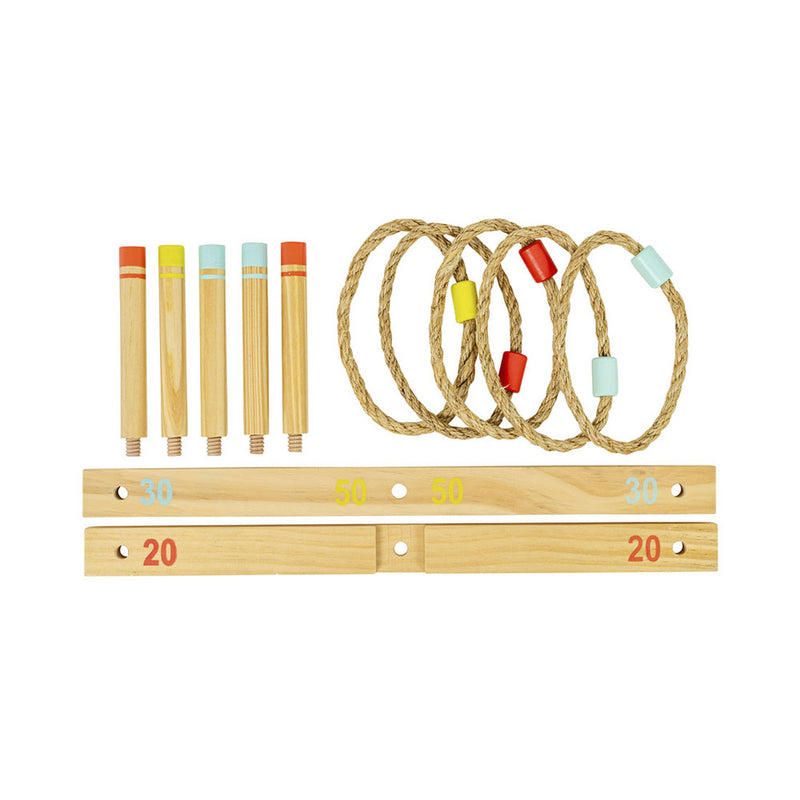 TP Toys Freizeit Outdoor Holz Ringwurfspiel FSC