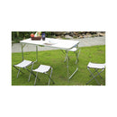 dameco Gartenmöbel Campingtisch Set faltbar mit 4 Klappstühlen