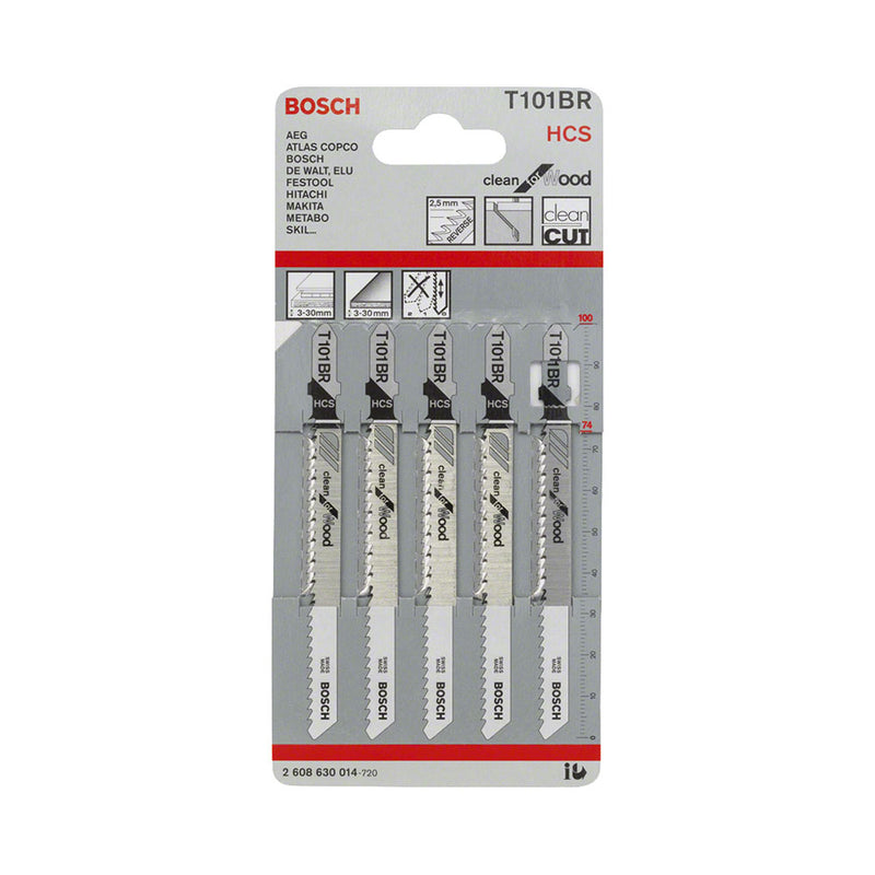 Bosch Bosch Zubehör 5 Stichsägeblätter T 101Br