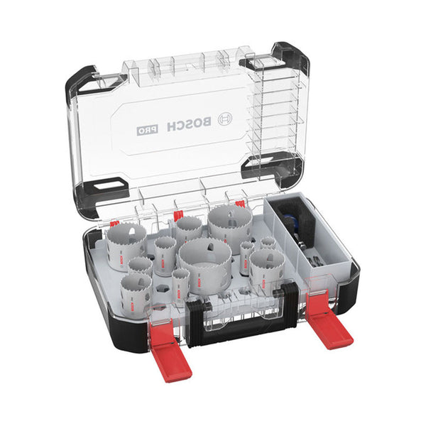Bosch Professional Zubehör Baumaschinen Multi Material PC Plus Lochsägen-Set 20/68/76 mm 14-tlg. 2.608.594.426