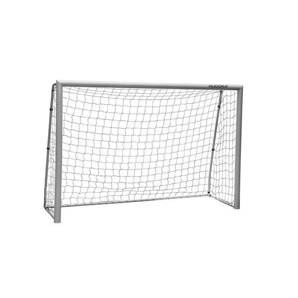 Hudora Freizeit Outdoor Fussballtor grau 240cm x 160cm x 85cm