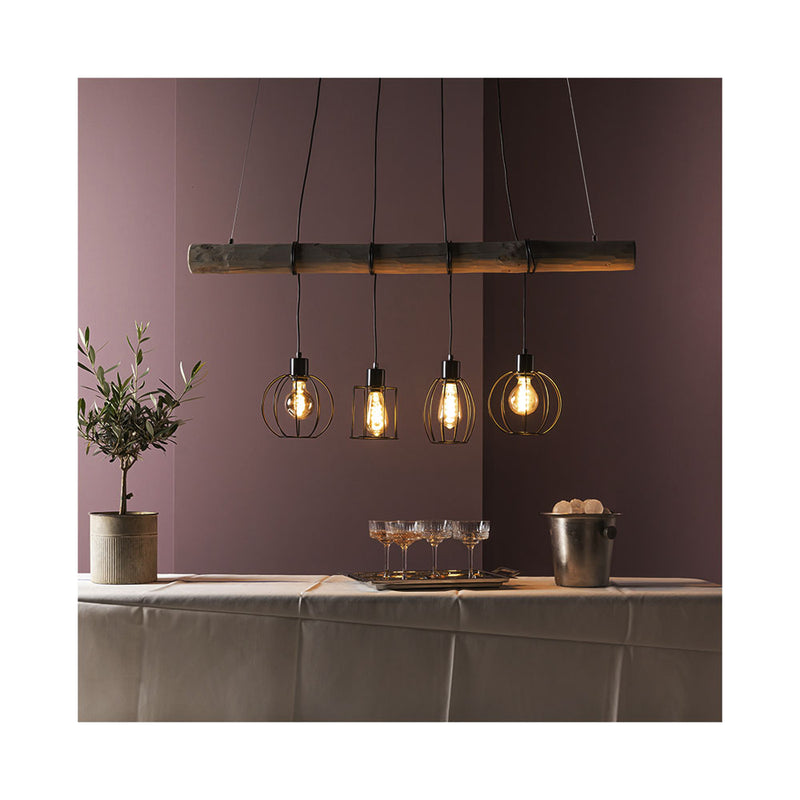 Spots et lampes brillantes Karen PE4 PENDANT LAMP 4-FLAME