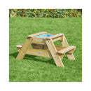 TP Toys Freizeit Outdoor Early Fun Holz Picknick-Tisch & Sandkasten FSC