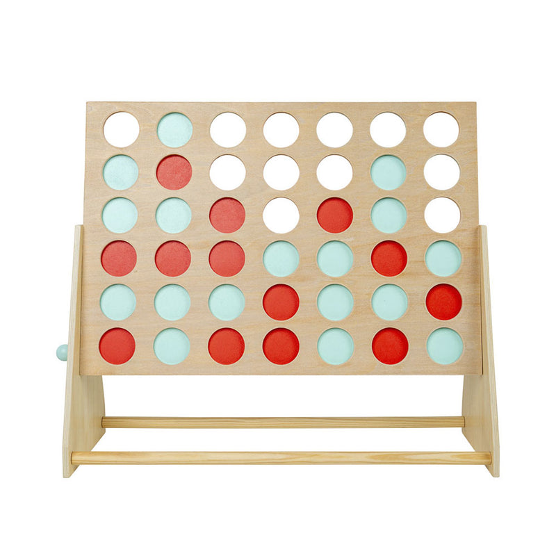 TP Toys Freizeit Outdoor Holz riesiges 4-Gewinnt-Spiel FSC