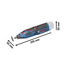 Bosch Professional Baugeräte GRO 12V-35 Akku-Rotationswerkzeug 0.601.9C5.000