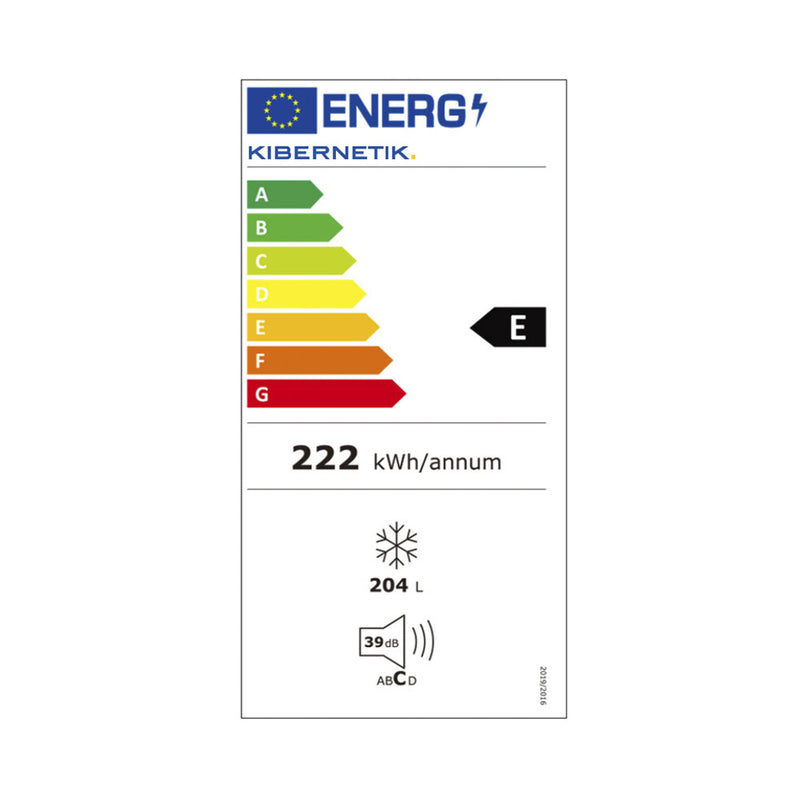 Kibernetik Gefrierschrank FSP 204 Liter No Frost