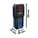 Bosch Professional Building device GMS 120-27 Location device including battery pack BA 3.7V