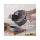 Berlinger Haus Küchenbedarf Haus 15-teiliges Kochgeschirr-Set matt Taupe Collection