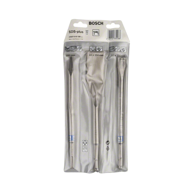 Bosch Bosch Zubehör SDS-plus Meisselset 3tlg. Long Life
