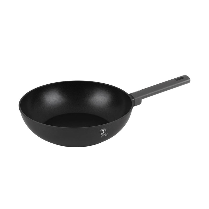 Berlinger Haus Küchenbedarf Haus Wok Bratpfanne Ø 28cm Anthracite Collection