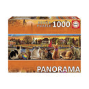 Education Games & Puzzle 18001 Panorama Puzzle 1000 parti Cats on the Quai