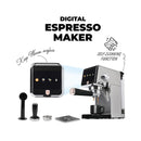 Berlinger Haus Kaffeemaschinen Haus Espresso Kaffeemaschine 1.2L Black Rose Collection