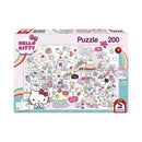 Schmidt Spiele & Puzzles 56410 Hello Kitty Puzzle Kittys Welt 200 Teile