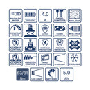 Bosch Professional Baugeräte 3 Tool kit 18V GSR+GBH+GWS+2x GBA 5.0 Ah+GAL 18V-40 0.615.A50.09G