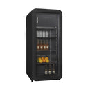 Kibernetik Getränkekühlschrank RKS149 Retro schwarz