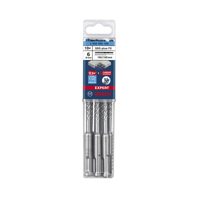 Bosch Bosch Zubehör SDS plus-7X 6x100x165mm 10St EXPERT