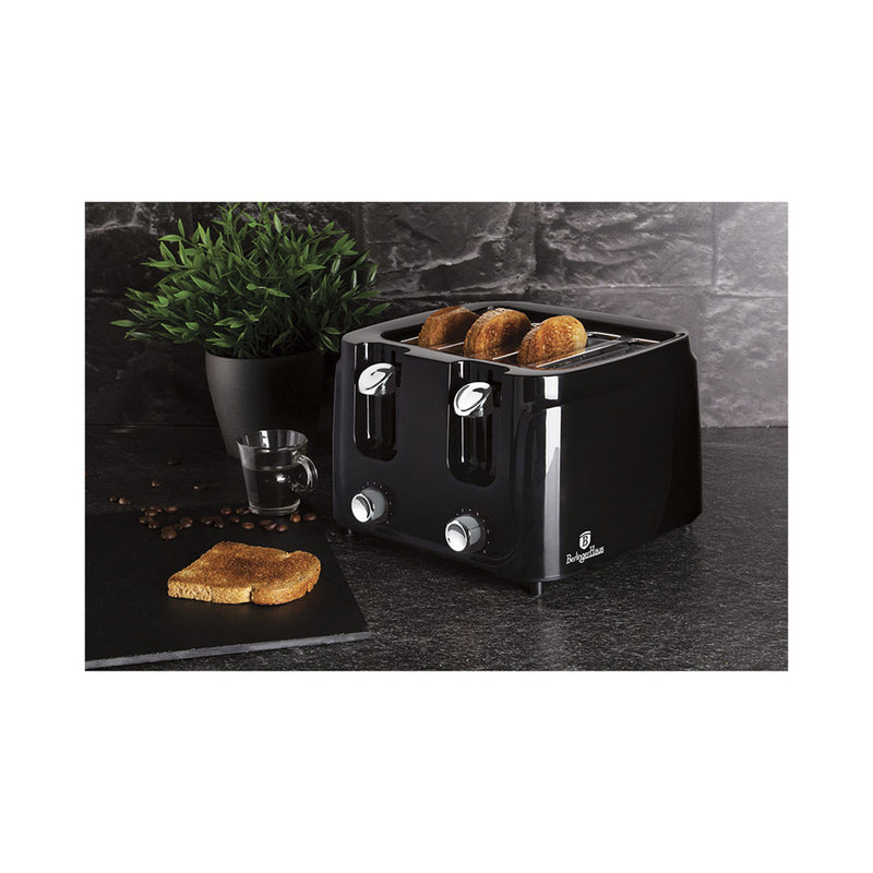 Berlinger Haus Toaster Haus 4 Scheiben Black Silver Collection