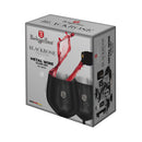 Berlinger Haus Küchenbedarf Haus Edelstahl Weingläser 2 Stück Matte Black Collection