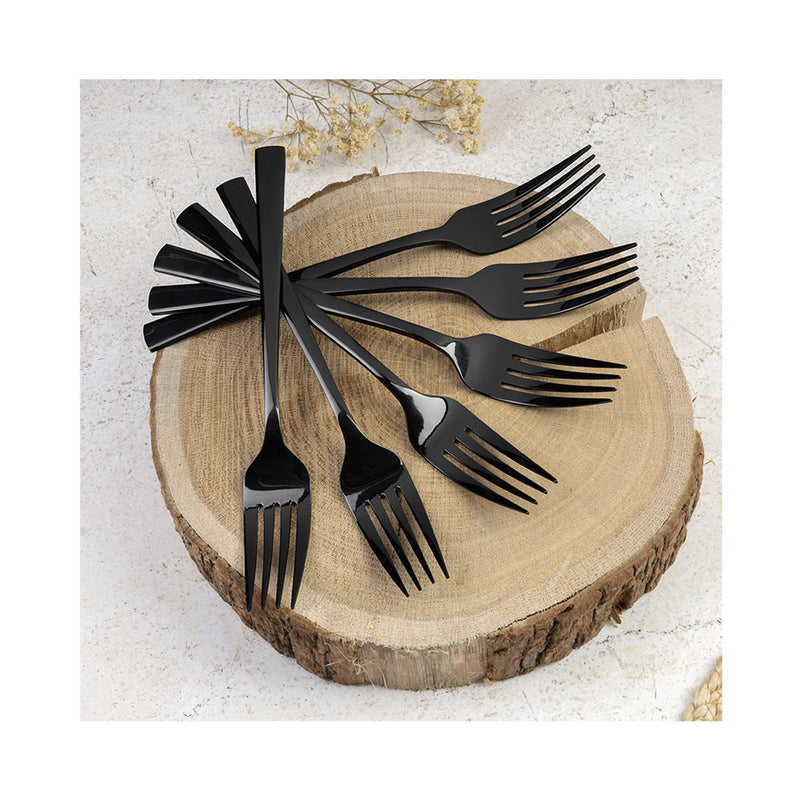 Berlinger Haus Küchenbedarf Haus 24-teiliges Besteck-Set BLACK