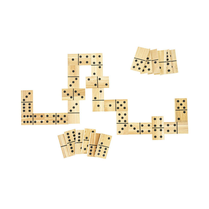 TP Toys Freizeit Outdoor Holz grosses Dominospiel FSC