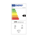 Kibernetik Kühl- Gefrierkombi FSP Retro 253 Liter