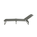 Contini garden furniture sun lounger anthracite